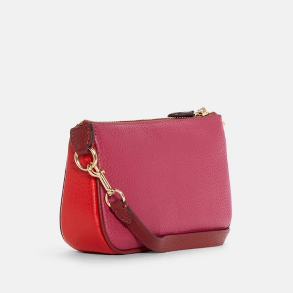 ❤️🎀 NWT COACH Nolita 19 In Colorblock With Horse And Carriage 🎀❤️ - Picture 2 of 5